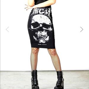 Skull Killstar Skirt 💀